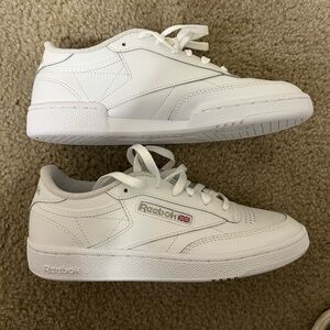 Reebok Classic White Leather Sneakers